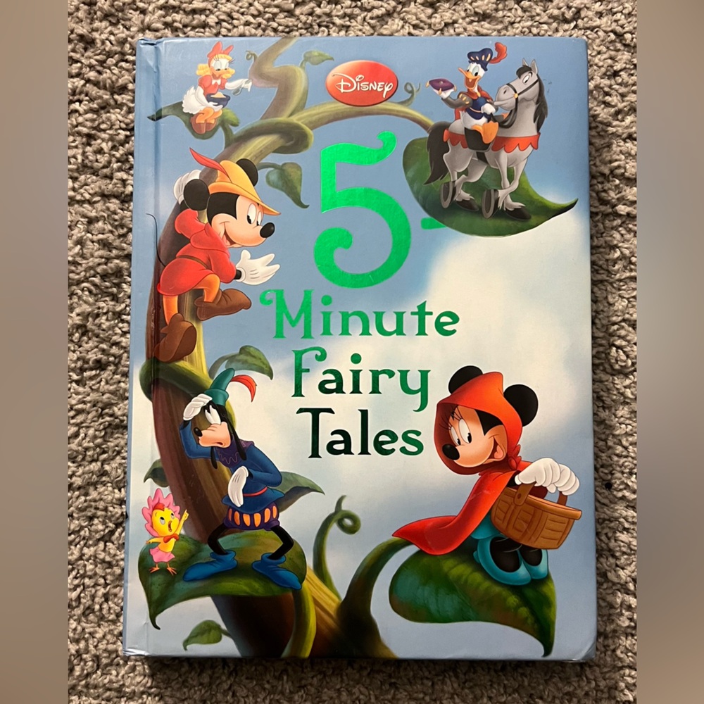 Disney 5-Minute Fairy Tales Book
